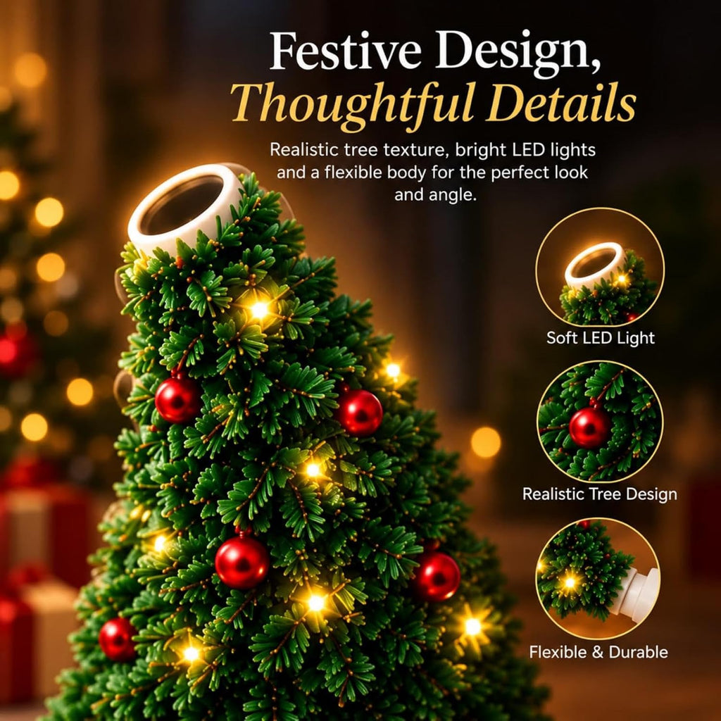 Limited Time: 30% OFF⚡ Flexible USB Christmas Tree Pattern Projector Light